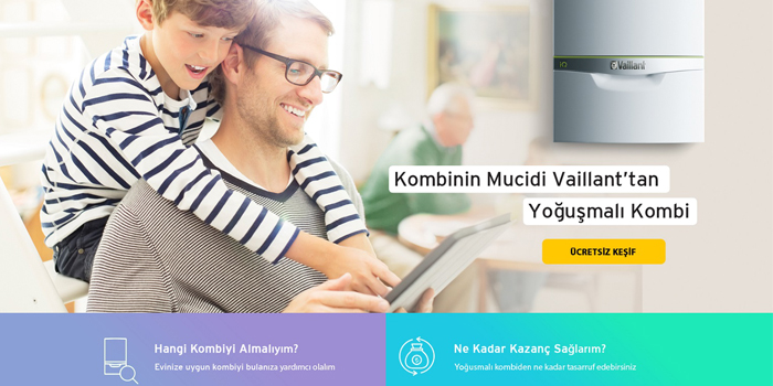 Vaillant’tan müşteri ile konuşan site Vaillant’tan müşteri ile konuşan site