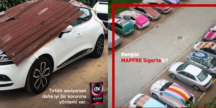 "Dolu" önlemi markalara ilham kaynağı oldu "Dolu" önlemi markalara ilham kaynağı oldu