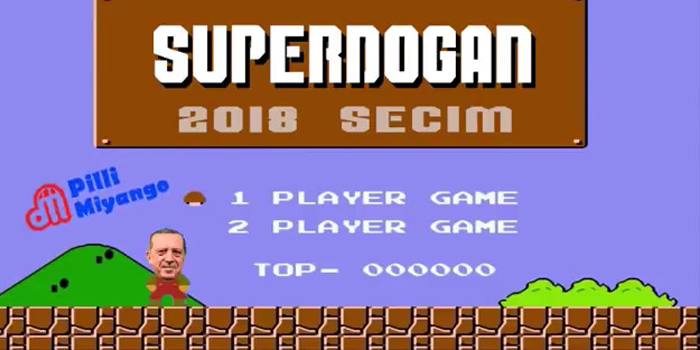 Super Mario siyasete adım attı Super Mario siyasete adım attı