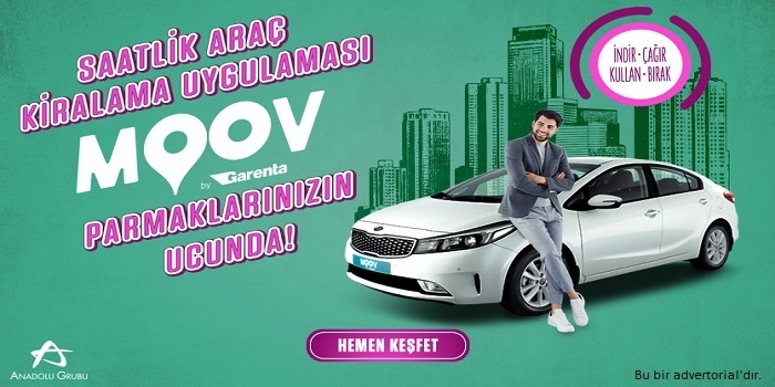 Kullandığın kadar araç şimdi kapında, MOOV by Garenta yayında! Kullandığın kadar araç şimdi kapında, MOOV by Garenta yayında!