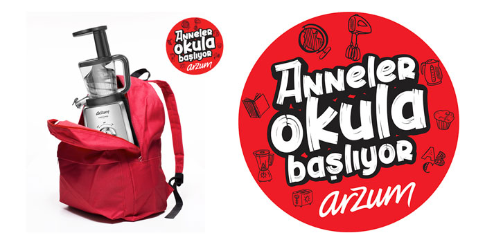 Arzum ile “Anneler okula başlıyor”