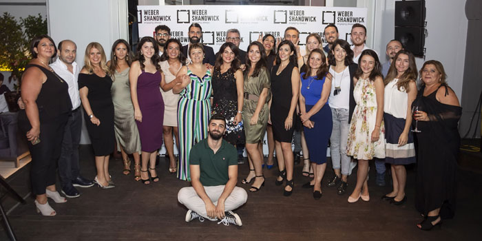 Weber Shandwick Türkiye beşinci yılını kutladı Weber Shandwick Türkiye beşinci yılını kutladı