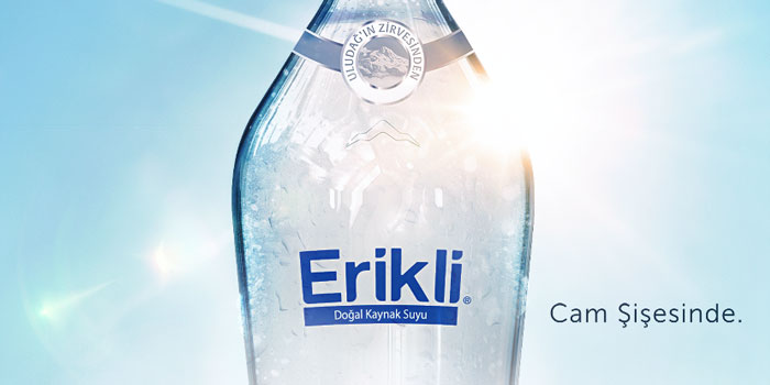 Erikli lezzeti şimdi cam şişesinde Erikli lezzeti şimdi cam şişesinde