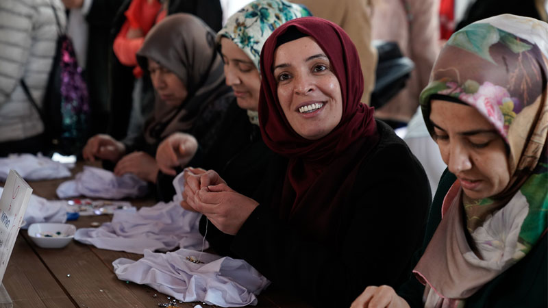 El Emeği Projesi 6 bin 500 kadına 2 milyon TL gelir sağladı El Emeği Projesi 6 bin 500 kadına 2 milyon TL gelir sağladı