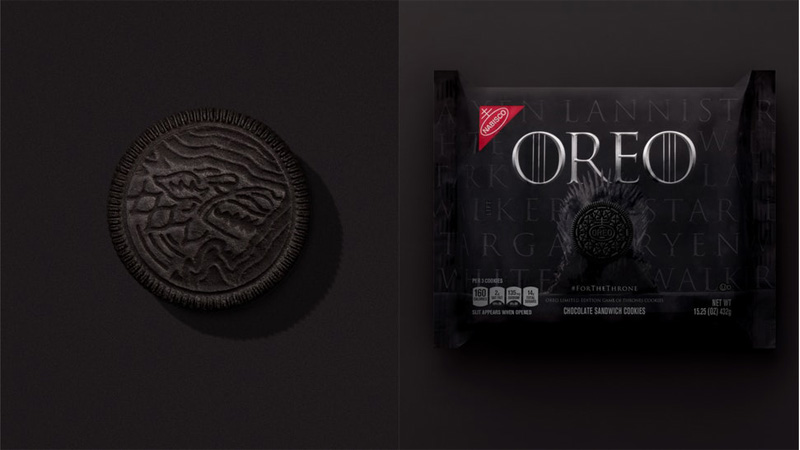 Game Of Thrones dünyası OREO'larla baştan kuruldu