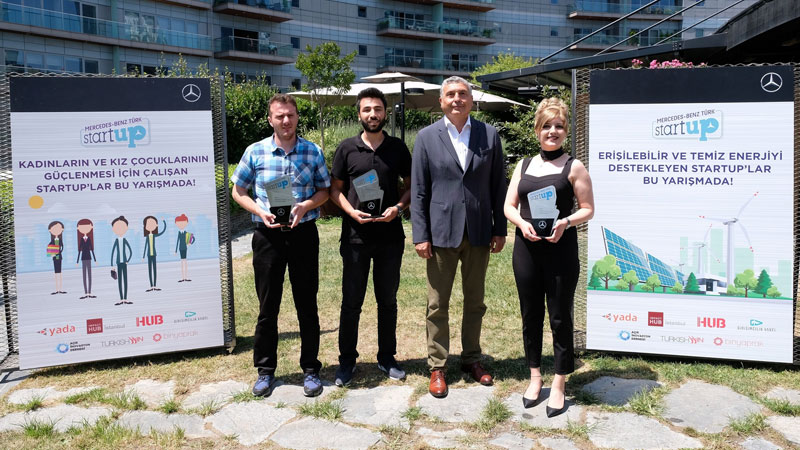 Mercedes-Benz Türk StartUP 2019’un kazananları açıklandı Mercedes-Benz Türk StartUP 2019’un kazananları açıklandı