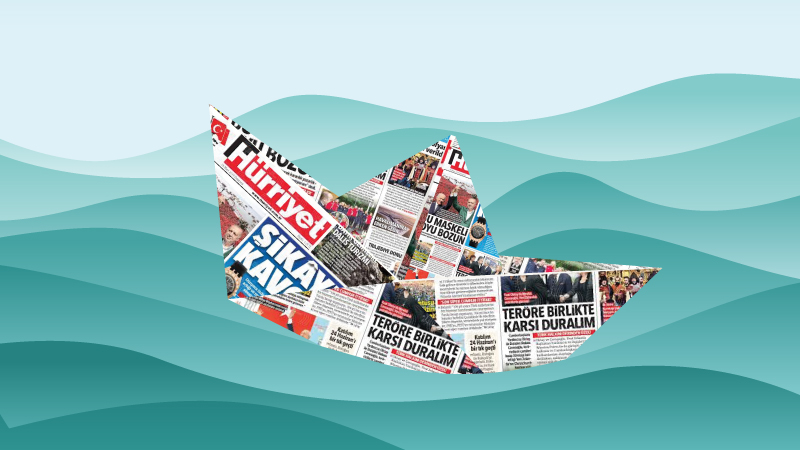 Kasırganın ortasında bir amiral: Hürriyet! Kasırganın ortasında bir amiral: Hürriyet!