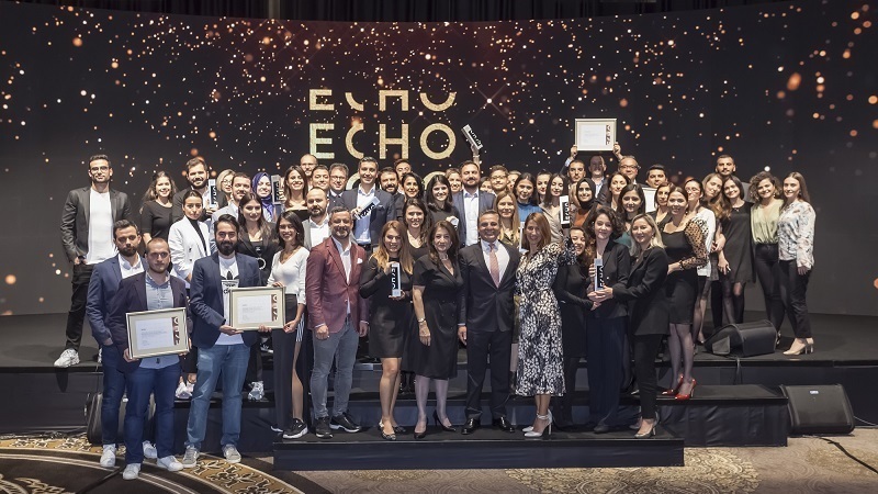 Türkiye'nin en büyük e-ticaret zirvesi ECHO Summit'te sektörün en iyileri ödüllerine kavuştu