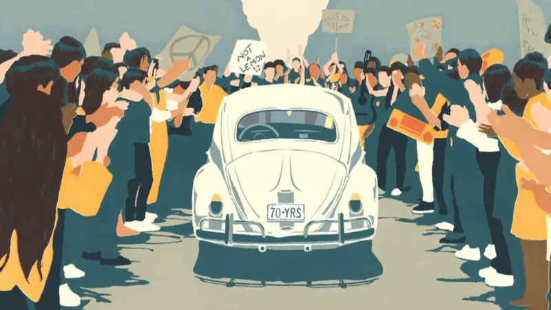 Volkswagen Beetle'ın son yolculuğu