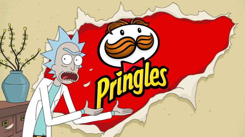 Pringles'ın Rick and Morty'li Super Bowl kampanyası Pringles'ın Rick and Morty'li Super Bowl kampanyası
