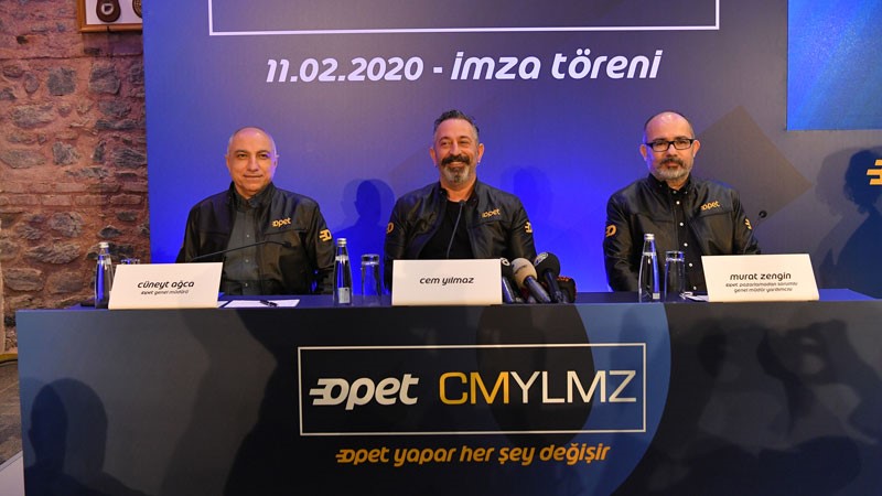 OPET ve Cem Yılmaz 15 yıl sonra yine yan yana OPET ve Cem Yılmaz 15 yıl sonra yine yan yana