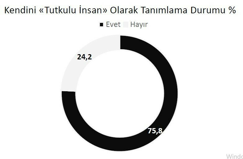 Kendini “Tutkulu insan” olarak tanımlayanların oranı yüzde 24