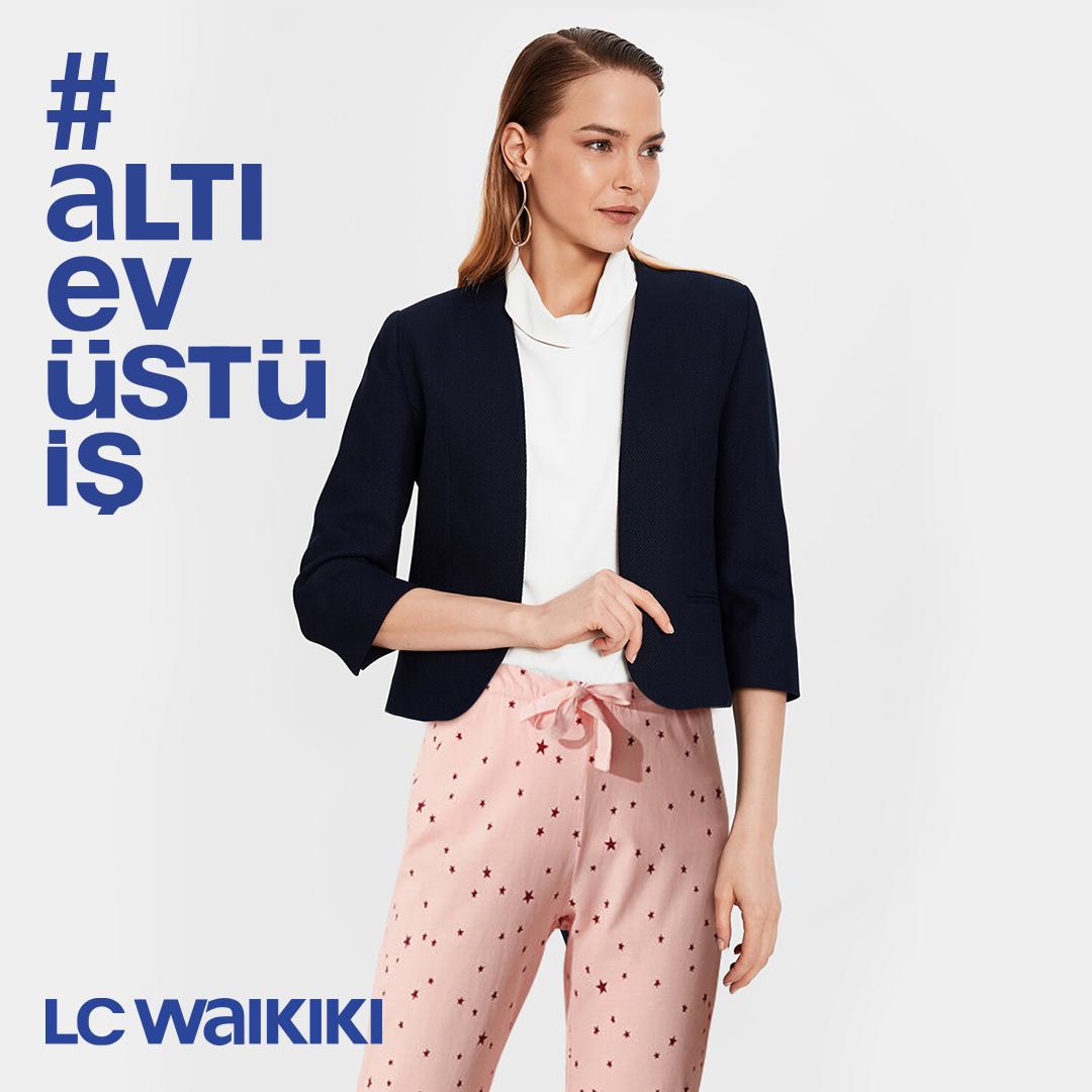 LC Waikiki’den “home office” çalışma sistemine alternatif kombin: #altıevüstüiş