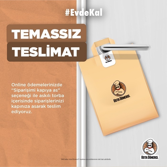 TAB Gıda'dan koronavirüs önlemleri: Kuryelerin ateşi ölçülüyor, Güvenli paket hazırlanıyor...