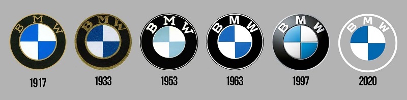 BMW logosunu değiştirdi