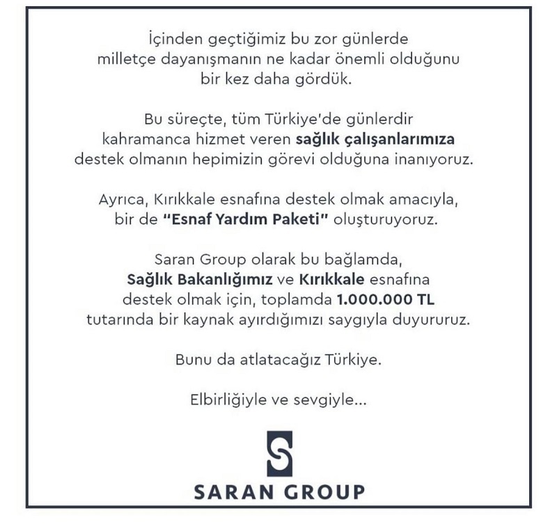 Koronavirüs ile yürütülen milli mücadelede markalar neler yapıyor? Koronavirüs ile yürütülen milli mücadelede markalar neler yapıyor?