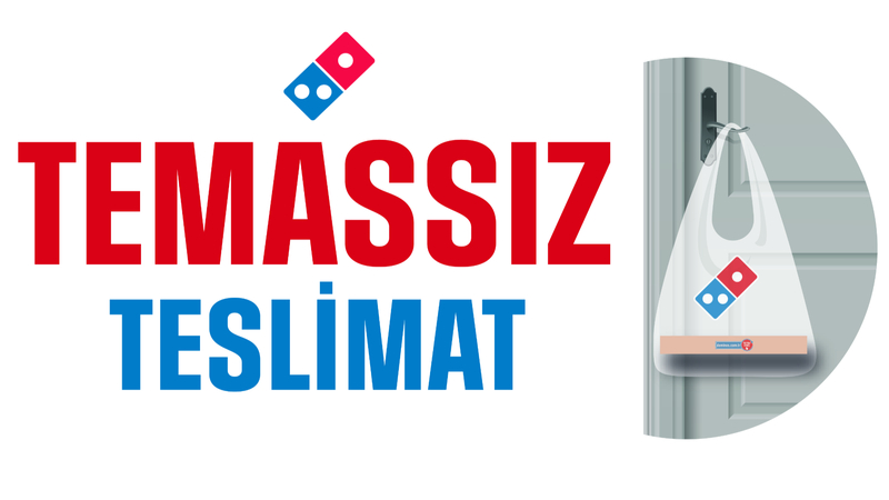Domino’s, “Temassız Teslimat” hizmetini başlattı Domino’s, “Temassız Teslimat” hizmetini başlattı