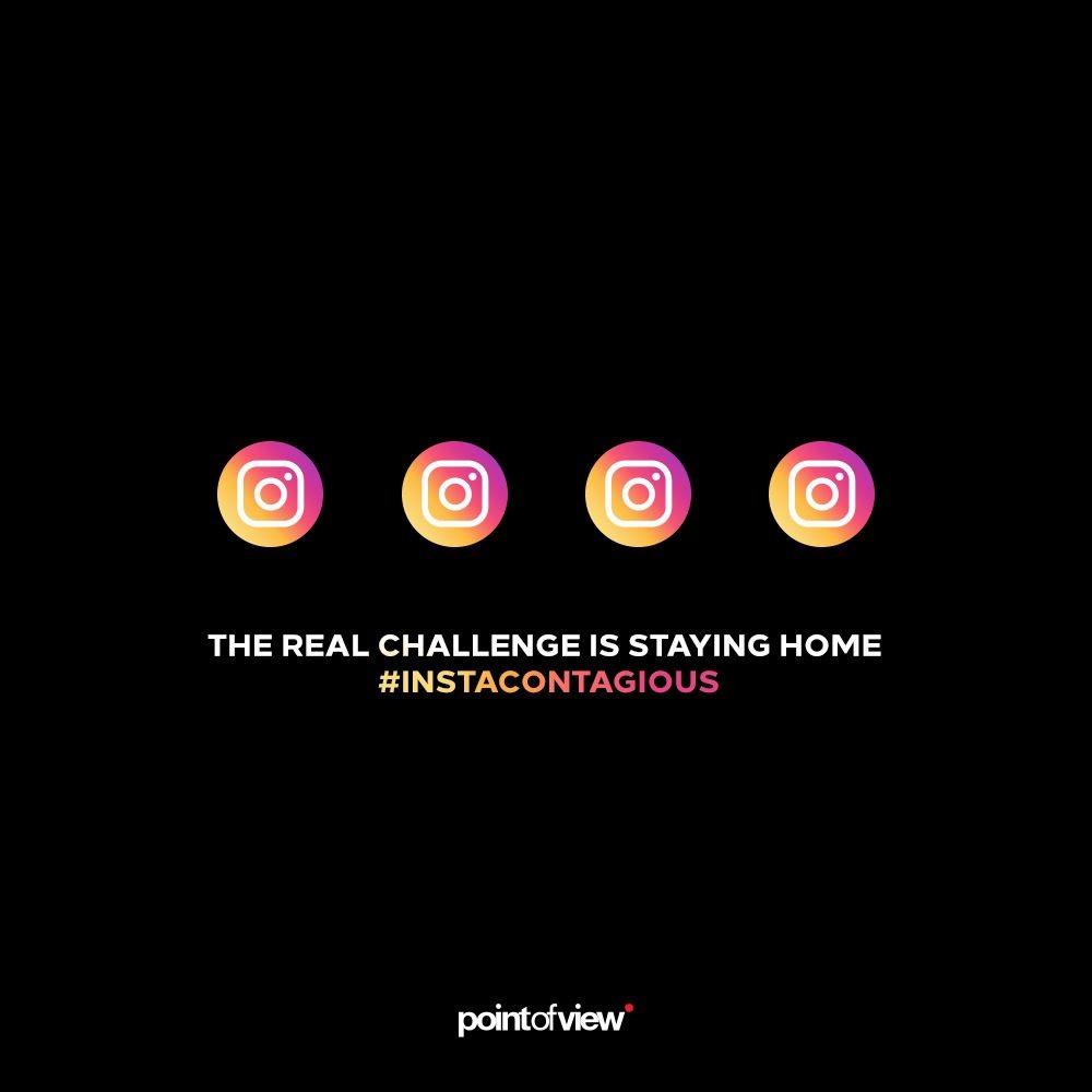 Point Of View reklam ajansı asıl challenge evde kalmak diyor