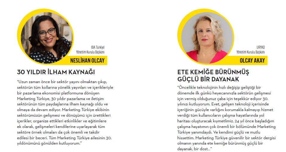 Pazarlama dünyasının kutup yıldızı 30 yaşında