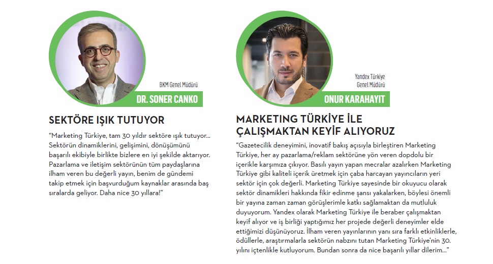 Pazarlama dünyasının kutup yıldızı 30 yaşında