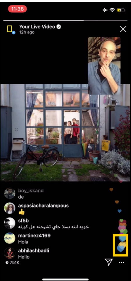 National Geographic de Instagram Live’a geçti National Geographic de Instagram Live’a geçti