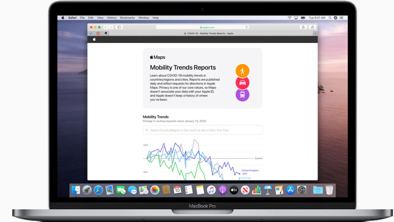 Apple, Türkiye'nin de yer aldığı 63 ülkenin hareketlilik raporunu paylaştı Apple, Türkiye'nin de yer aldığı 63 ülkenin hareketlilik raporunu paylaştı
