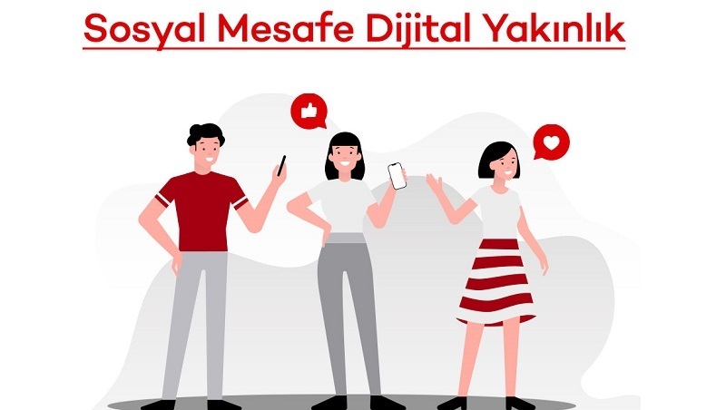 Sosyal mesafe dijital yakınlık Sosyal mesafe dijital yakınlık