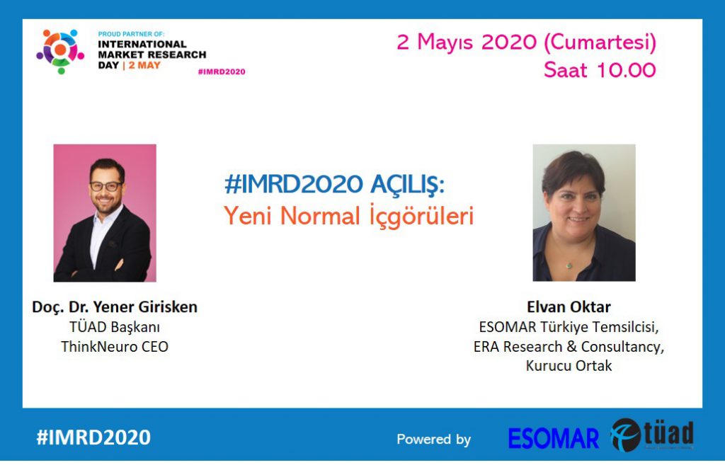 TÜAD, Dünya Pazar Araştırmaları Gününü kutluyor TÜAD, Dünya Pazar Araştırmaları Gününü kutluyor