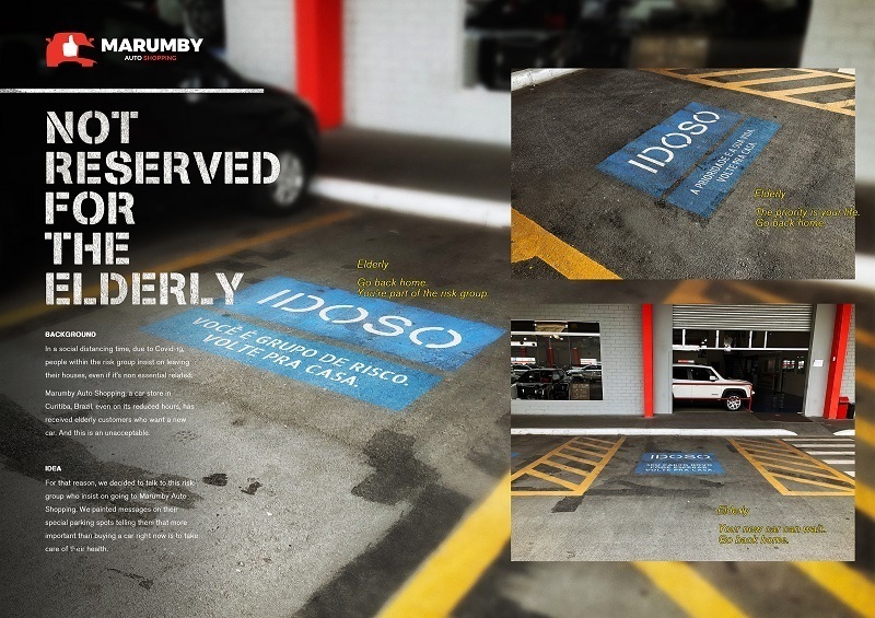 Bu park yeri yaşlı müşterilerimiz için değildir! Bu park yeri yaşlı müşterilerimiz için değildir!