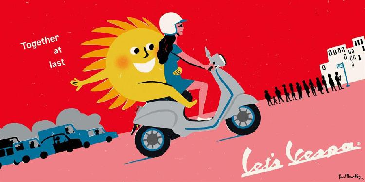 Vespa’dan nostaljik geri dönüş: “Vespizzatevi”