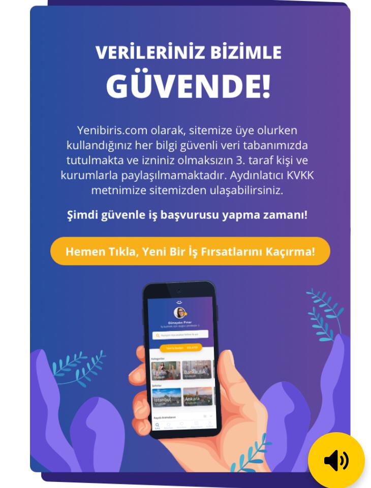 Yenibiris.com'dan Kariyer.net'in siber saldırı krizine karşı hamle: "Verileriniz Bizimle Güvende!"