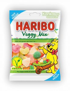 Haribo'dan vegan yumuşak şeker!