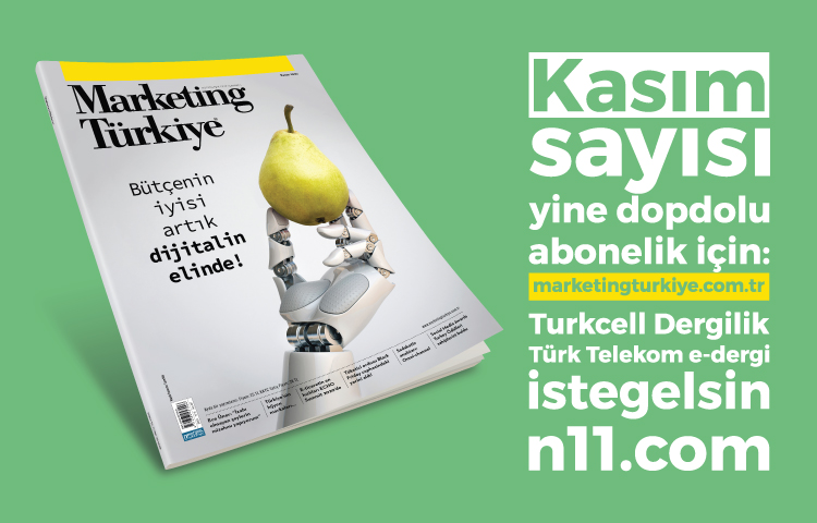 Marketing Türkiye Kasım sayısı dopdolu içeriğiyle yayında… Marketing Türkiye Kasım sayısı dopdolu içeriğiyle yayında…