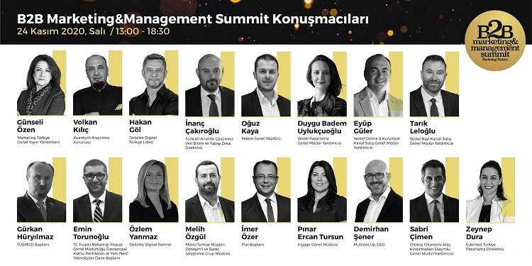 B2B Marketing & Management Summit tüm hızıyla devam ediyor! B2B Marketing & Management Summit tüm hızıyla devam ediyor!