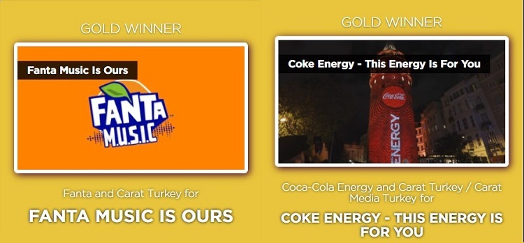 Global'den Carat Türkiye'ye 2 Altın ödül!