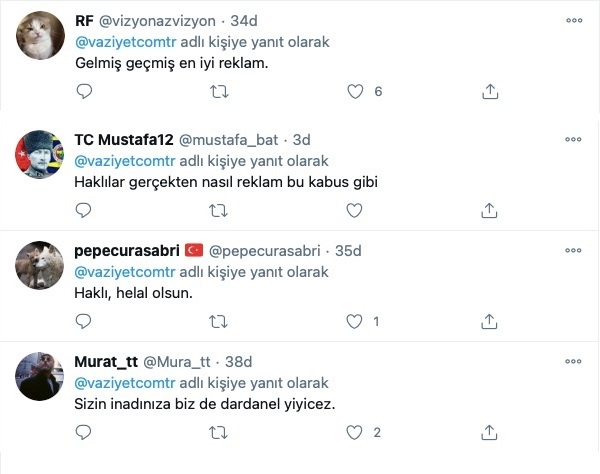 Dardanel’den “Ton mu yesek” tepkilerine açıklama!