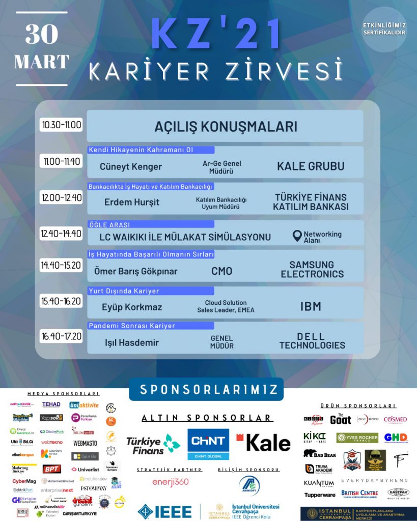 Kariyer Zirvesi’21 için geri sayım başladı!