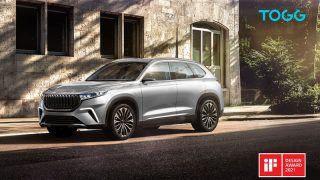 TOGG, dünyanın en prestijli tasarım ödüllerinden iF Design Award’da ödülle döndü!