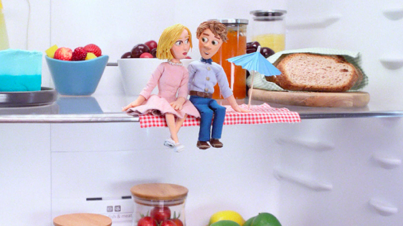 Dünyanın buzdolabı ile çekilen ilk filmi!