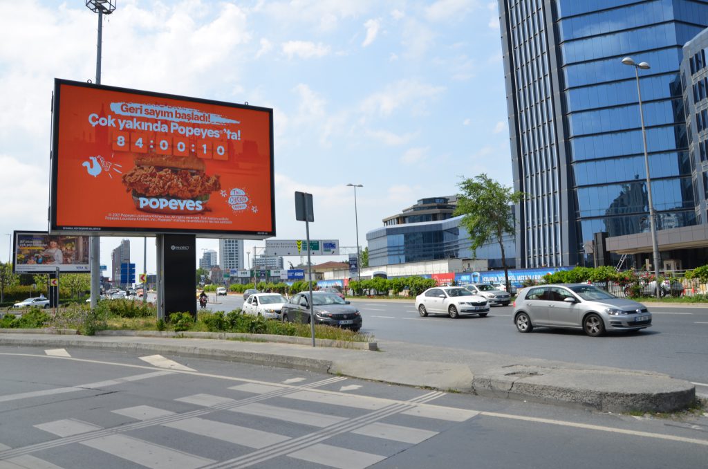 Popeyes'tan gerçek zamanlı geri sayım!