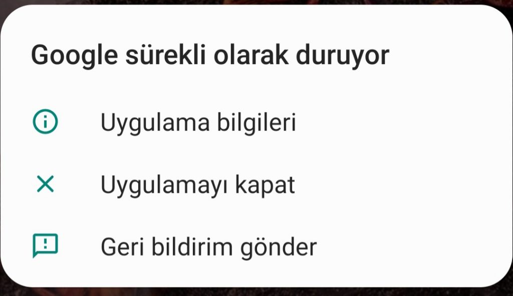 Google'dan bezdiren hata! Google neden sürekli duruyor