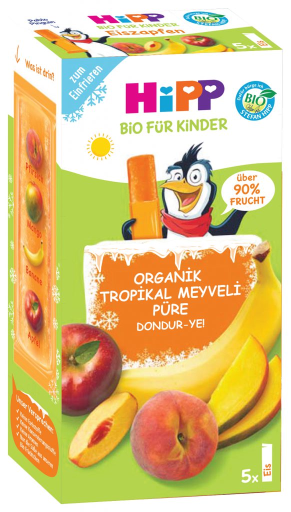 HiPP'in yeni ürünleri Türkiye'de