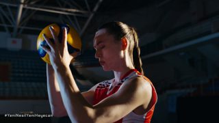 A Milli Kadın Voleybol Takımı reklamı
