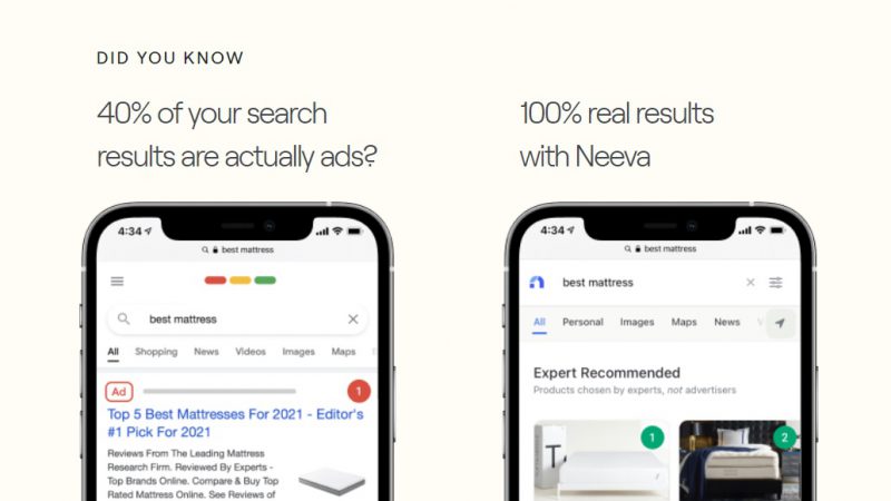 Reklamsız arama motoru Anti-Google duyuruldu anti google neeva duyuruldu