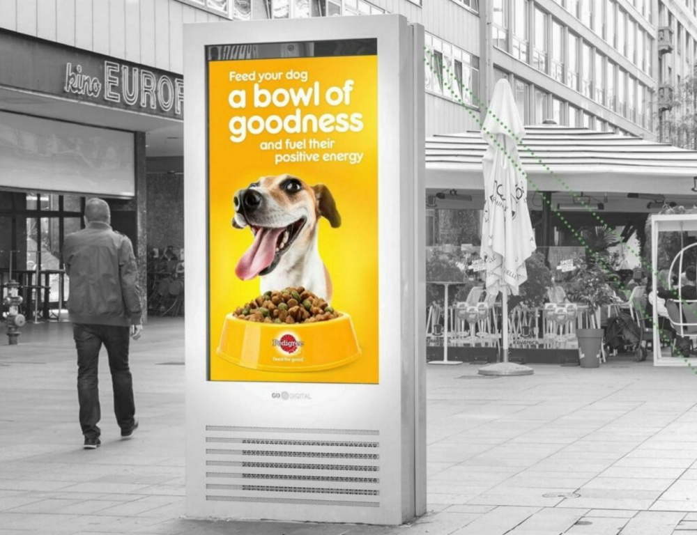 Pedigree'nin bilboardları neden köpekleri takip ediyor? Pedigree