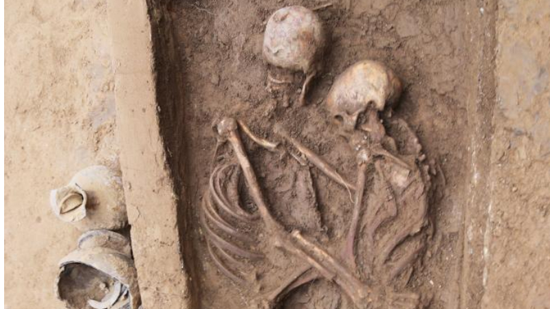 Aşkın 1600 yıllık kanıtı bulundu Aşkın 1600 yıllık kanıtı