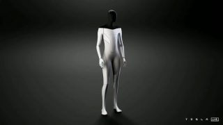 Sahne sırası Elon Musk'ın robotunda