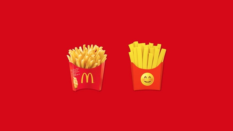 McDonald's patates kızartması emojisinde hak iddia ediyor McDonald's patates kızartması emojisi