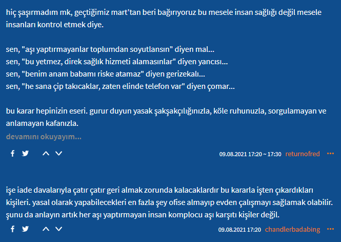 Saran Holding'in aşı kararı gündemden düşmüyor Saran Holding aşı kararı