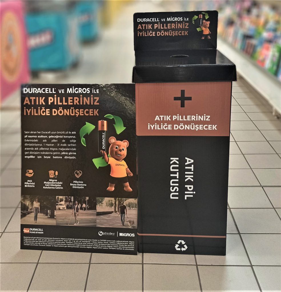 Sürdürülebilir bir dünya için Duracell ve Migros el ele verdi Sürdürülebilir bir dünya için Duracell ve Migros el ele verdi